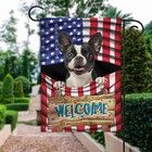 Boston Terrier Dog Usa 4th July Flag, Boston Terrier Dog Independence Day Flag