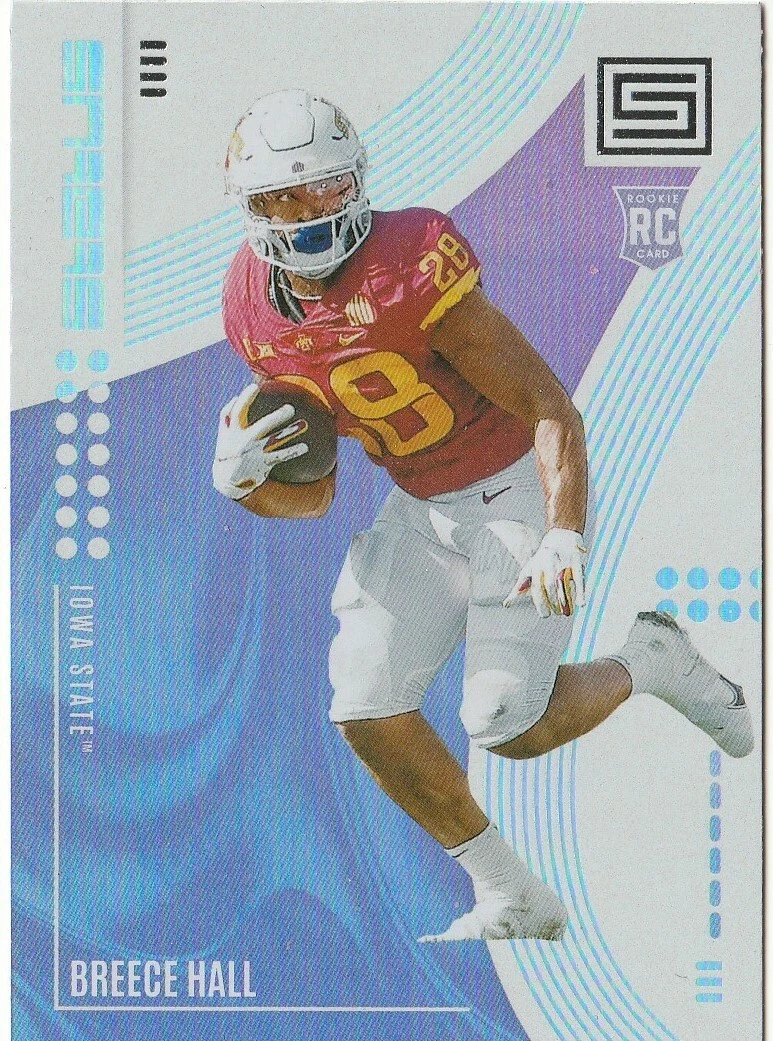 Breece Hall Panini Chronicles Draft Picks Status #18 Base