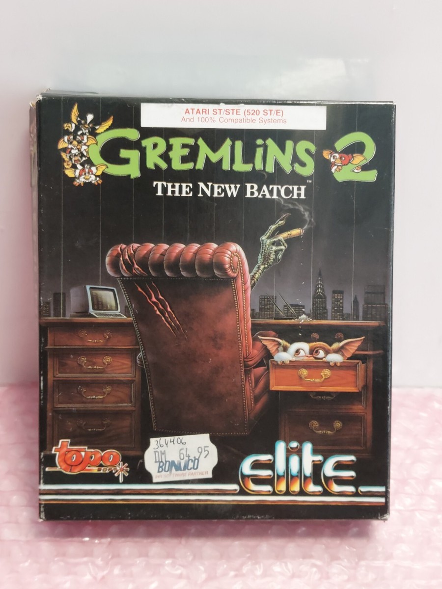 Jeu Gremlins 2 The New Batch Sur Atari ST – Bon état, Testé – STF / STE / MEGA