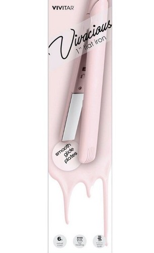 Vivitar Flat Iron-Plancha de pelo calentamiento rápido | eBay