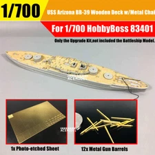 1/700 USS Arizona BB-39 1941 Battleship Super Detail-up Kit for HobbyBoss 83401