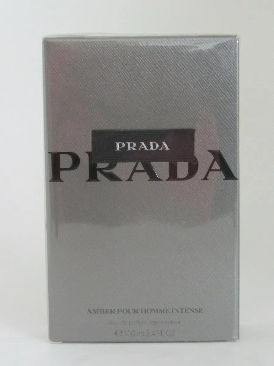 Prada Amber Intense 3.4 Oz Eau De Parfum Spray by Prada NEW Box