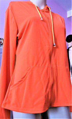 Lrady 1# ORANGE HOODIE OUTFITS JOGGING SWEATSUITS 2 pc. SET (Too small 3x) XL - Picture 9 of 13