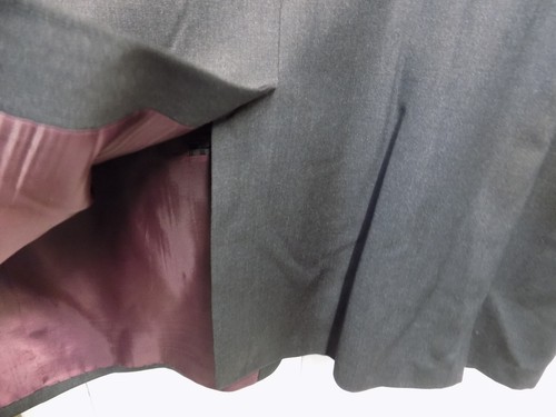 mens MARKS & SPENCER CHARCOAL WOOLMARK SUIT SIZE 48"M CHEST 40" WAIST 31" LEG - Picture 6 of 12