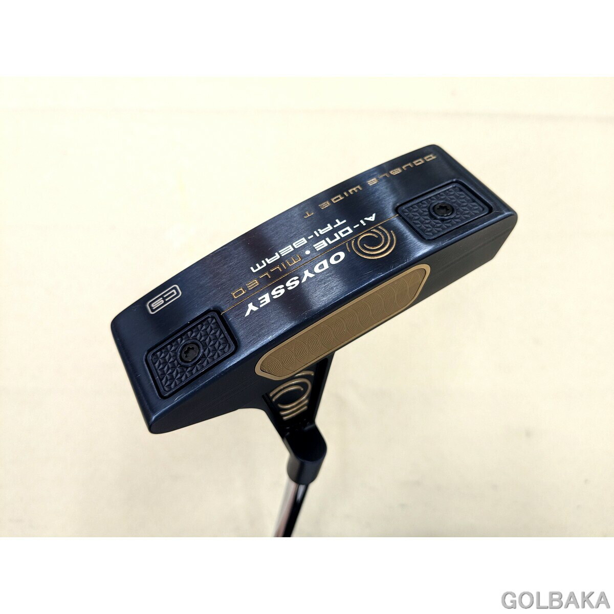 Odyssey Ai-One Milled Tri-Beam Double Wide T Putter Original Odyssey Ai-One Milled Tri-Beam Double Wide T Putter Original