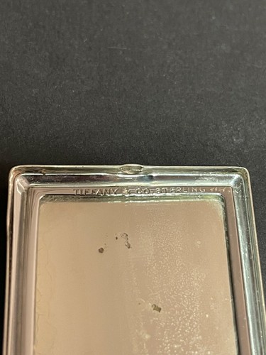 TIFFANY & CO. RARA POLVERE COMPATTA VINTAGE ARGENTO STERLING 925 1,8 oz (50g) - Foto 6 di 10