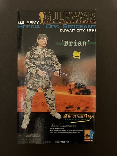 2001 Dragon US Army Special Ops Sergeant Brian Full Gear 1:6 Figure 70058 H07P - Bild 2 von 6