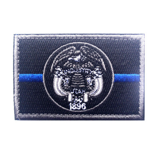 VELCRO® BRAND Fastener Morale HOOK Utah Salt Lake City State Patches