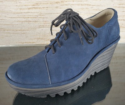 fly london navy blue shoes