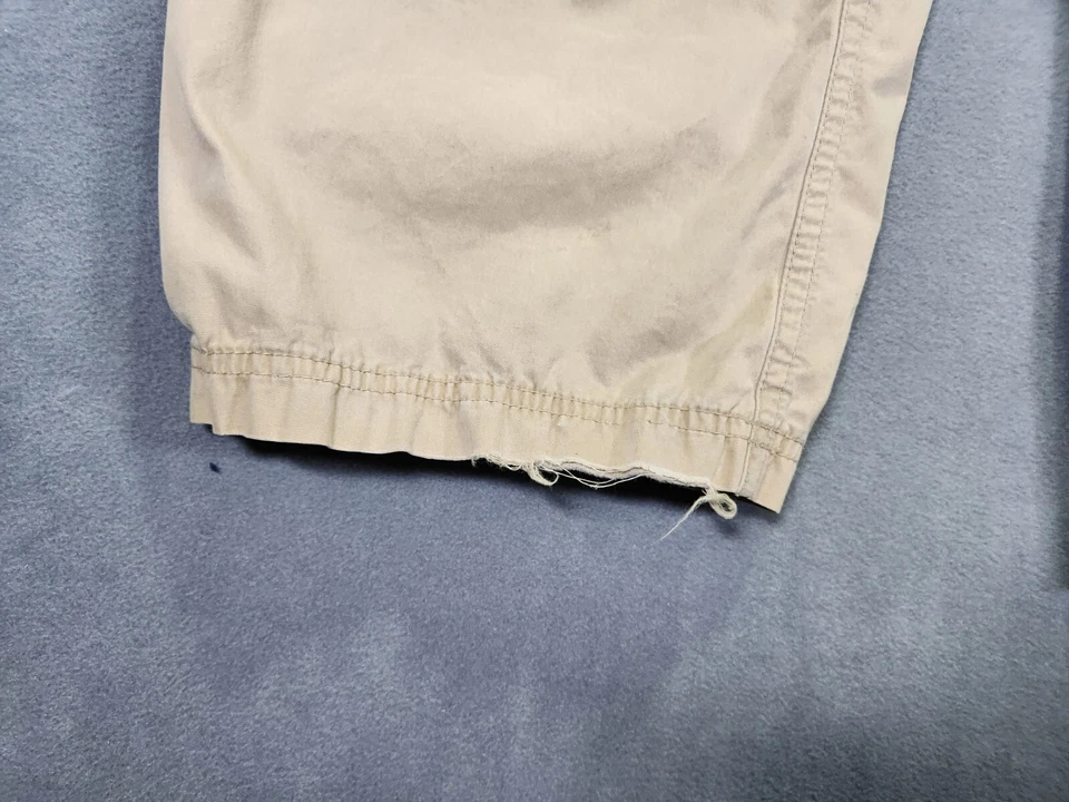 BC Clothing Convertible Cargo Pants XL x 30 Beige Zip Off Hiking Outdoor Utility - Image 3 of 4