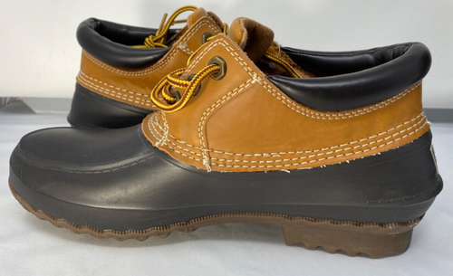 G.H. Bass Duck Rain Boots Size 8 Waterproof NOS Discontinued Bass-Huey Low Top - Picture 4 of 11