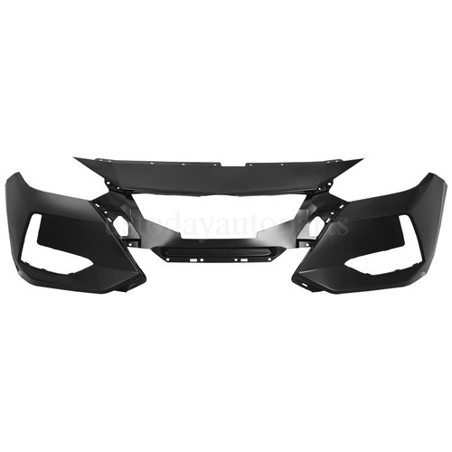 Front Bumper Cover For 2020-2023 Nissan Sentra No Fold Assembly 62022-6LB0J - Picture 2 of 10