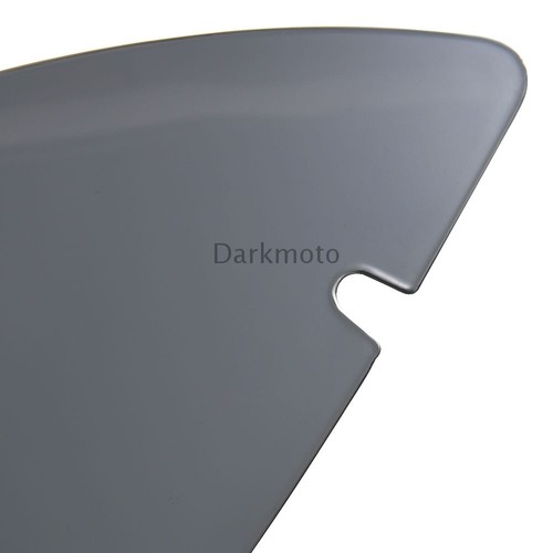 5" Gray Wave Windshield Windscreen Shield Fits For Harley Road Glide 2015-later - Picture 4 of 12