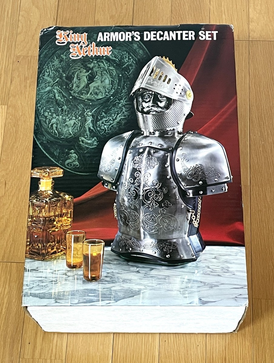King Arthur Armor's Decanter set 甲冑 お酒