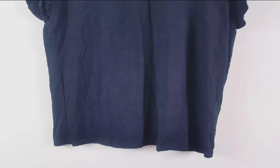 Women’s Black T Shirt From New Look Size 10 Honey - Image 2 of 4