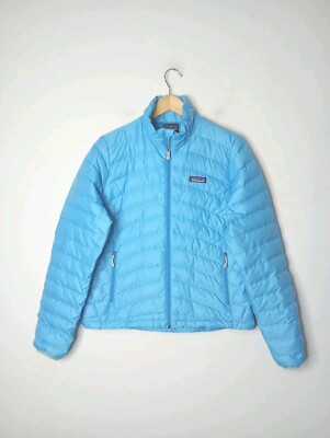 Patagonia Down Sweater Puffer Jacket Women's Medium Teal 84682