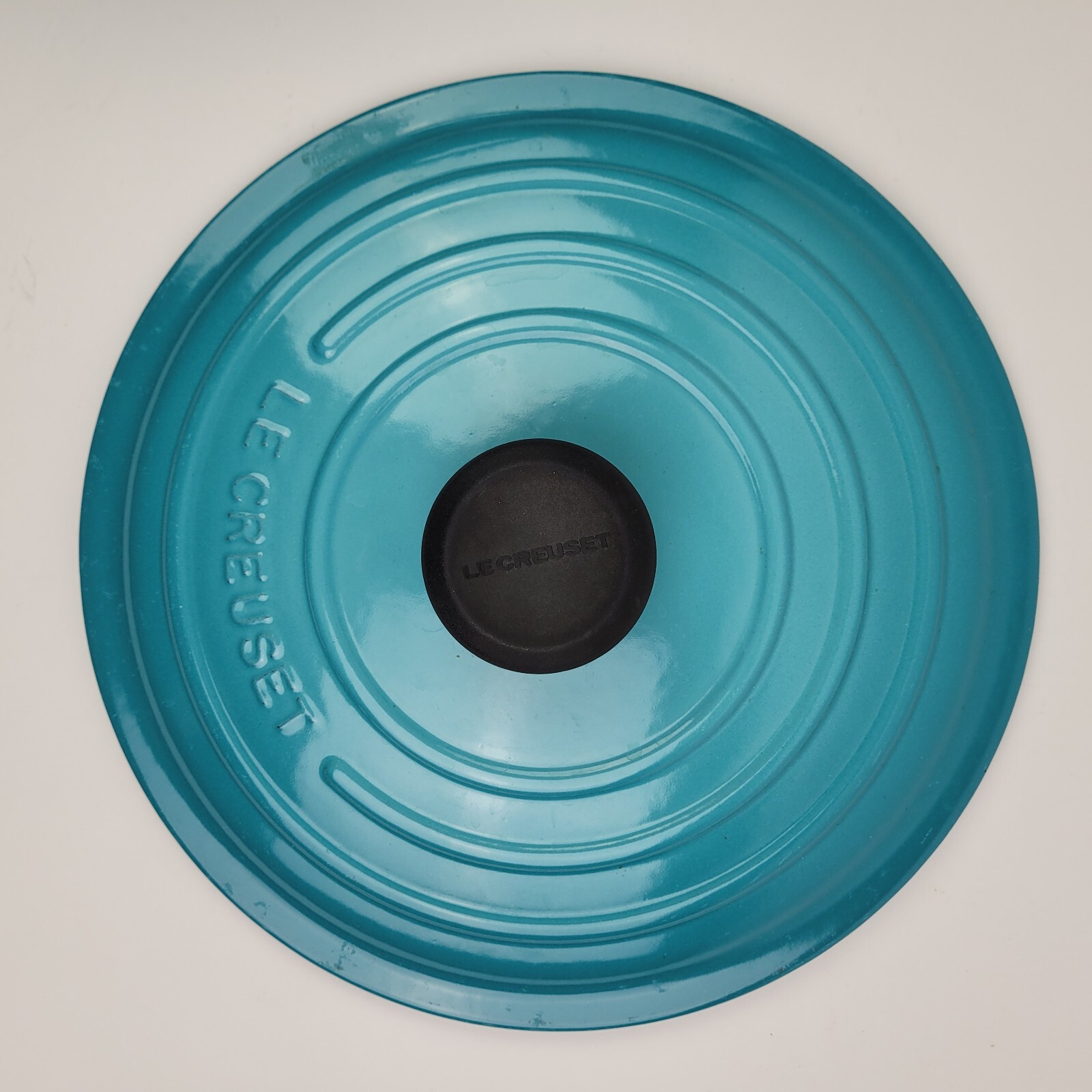 Le Creuset Round Dutch Oven 5.5 qt Caribbean Blue E Cast Iron