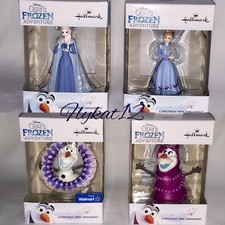 Disney's Olaf's Frozen Adventure 2017 Hallmark Ornament Set