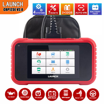 LAUNCH CRP123E V2.0 KFZ OBD2 Scanner 4 SYSTEM Diagnosegerät Profi ABS ENG AT SRS