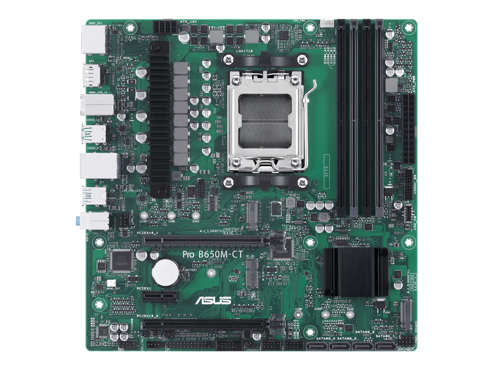 ASUS PRO B650M-CT-CSM Motherboard micro ATX Socket AM5 AMD 90MB1EC0-M0EAYC