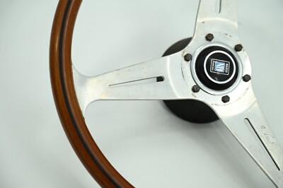 Vintage E Nardi Torino Signed Wood Steering Wheel CD32 / 18-7 | eBay