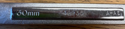 Craftsman #42935 Metric Combination Wrench 12 Point 30mm - Bild 2 von 5