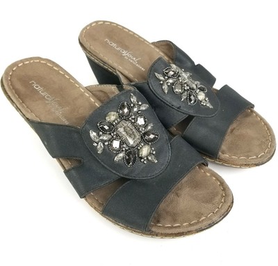 natural soul wedge sandals