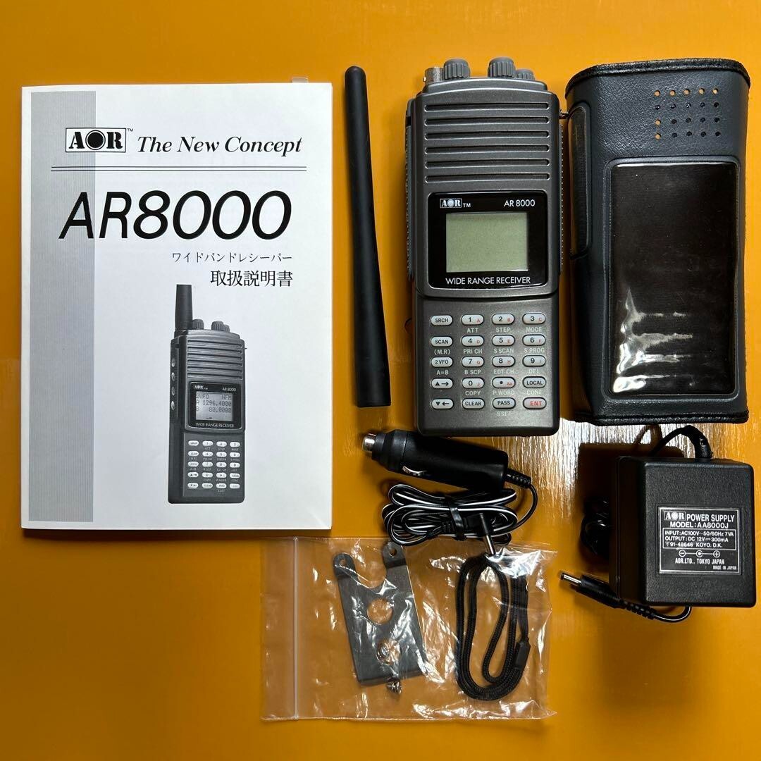 ウ*君様 AOR　AR 8000 ワイドレンジ受信機 AOR AR 8000 ワイドレンジ受信機＆高性能アンテナ セット AOR AR 8000
