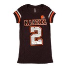 Johnny Manziel NFL Cleveland Browns Player Jersey T-Shirt Youth Girls (XS-XL)