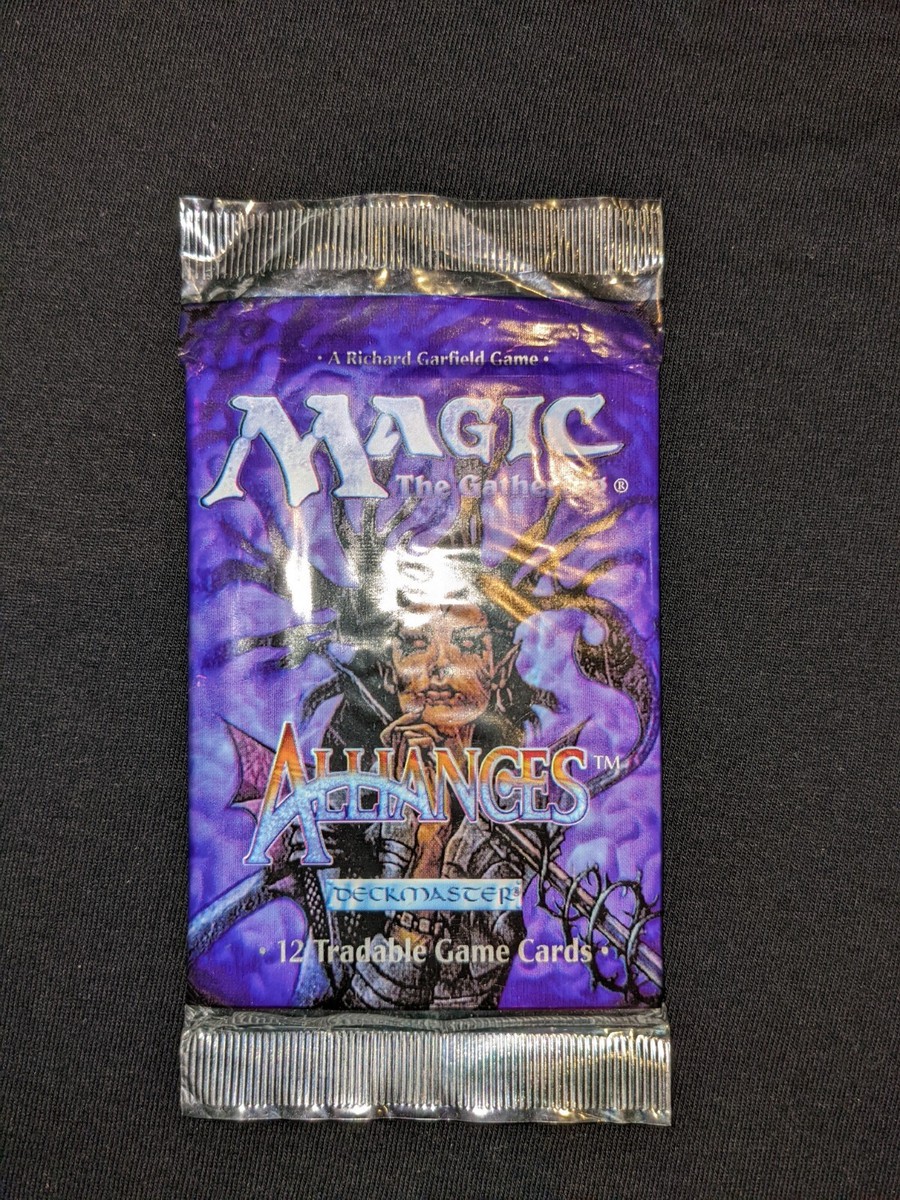 Magic the Gathering Alliances Booster Pack Factory Sealed