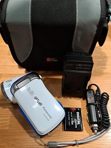 Rare caméscope Panasonic étanche 3m HX-WA20 + accessoires + 2 batteries neuves