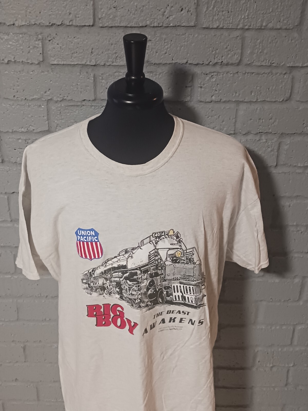 BIG BOY Union Pacific Train TShirt Gem