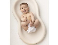 KEEKAROO Peanut Changer Rubber Baby Changing Table Pad Beige