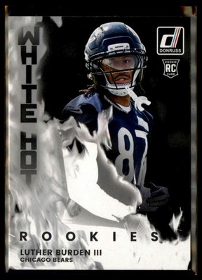 2025 Donruss #WHR-LTB Luther Burden III White Hot Rookies A19