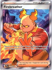 Firebreather 119/094 Ultra Rare Trainer Phantasmal Flames Pokemon Card 2025 NM