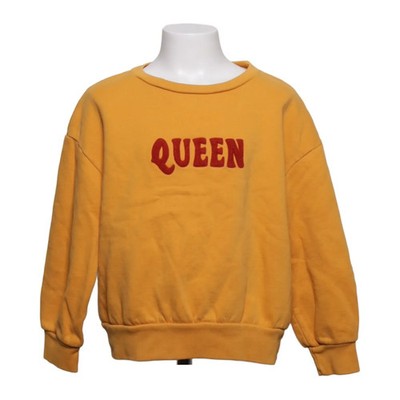 Long Live The Queen, Sweatshirt, Größe: 128, Gelb, Bio-Baumwolle, Print #eOU