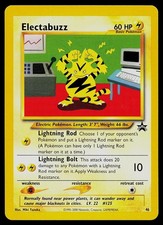 Pokemon Card - Electabuzz Wizards Black Star Promos 46 Promo on eBay