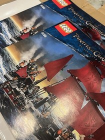 Lego 4195 Queen Anne&rsquo;s Revenge INSTRUCTIONS ONLY PotC Pirates of the Caribbean