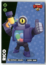 Panini 2025 Brawl Stars Collezione Ufficiale Di Carte Da Gioco Carta N. 31 Rico