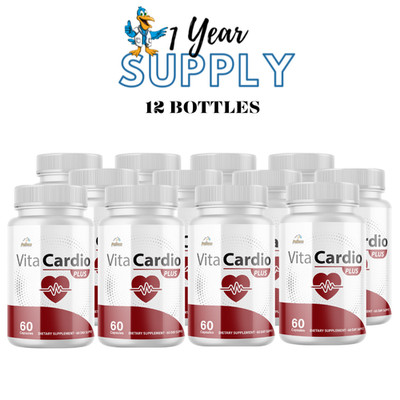 Vita Cardio Plus- Blood Support- 12 Bottles- 720 Capsules