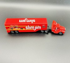 1:144 #57 JASON KELLER SLIM JIM RACING CHAMPIONS TRANSPORTER HAULER 7”