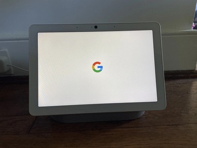 Google Nest Hub Max H2A Gray 10  HD Smart Display w/ Google Assistant Tested