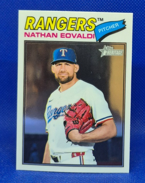 2026 Topps Heritage Chrome Nathan Eovaldi #40