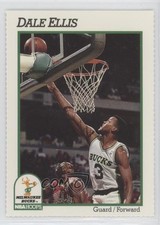 1991-92 NBA Hoops Milwaukee Bucks Sheet Singles Dale Ellis 0q3