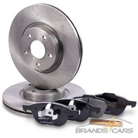 Atec Bremsscheiben BelÜFtet Ø300 + BelÄGe Vorne FÜR Volvo C30 C70 S40 2 V40 V50