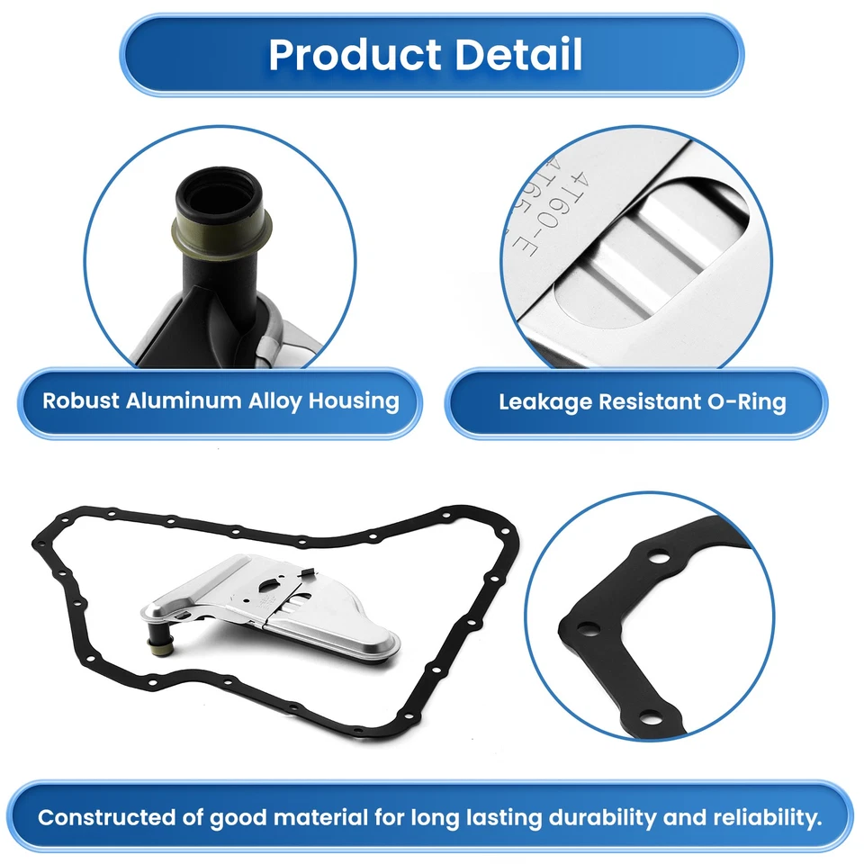 Auto Transmission Filter 8651651 Kit for Chevrolet Cadillac Buick Saturn Foto 4 de 4