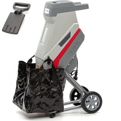 IKRA Elektro Messerhäcksler Gartenhäcksler IMH 2500 Ast Ø 45 mm Fangsack 45 L