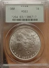 1900 Morgan Dollar PCGS MS-63 OGH