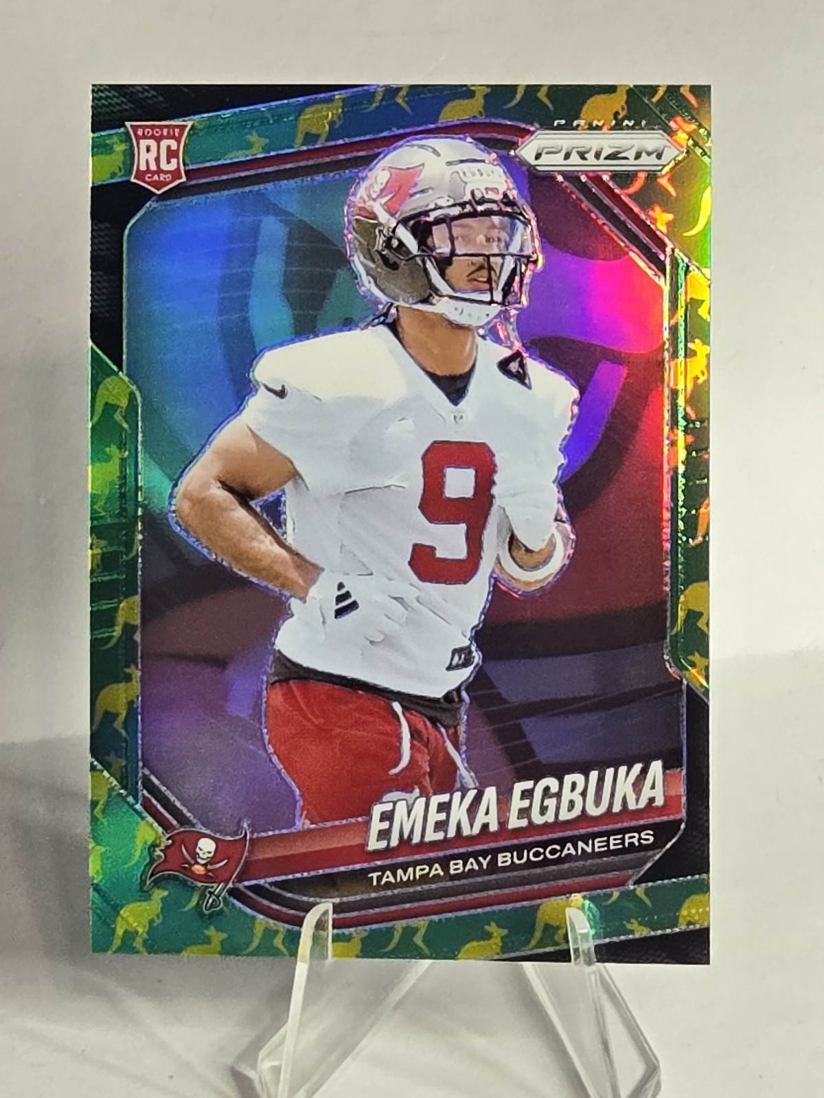 2025 Panini Prizm Emeka Egbuka # 351 Kangaroo #/61 RC Buccaneers SP Rookie 📈🔥