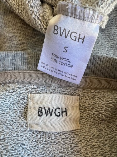 BWGH Official LIMITED Unisex Brooklyn We Go Hard Parle Français Sweater Small - Picture 7 of 8